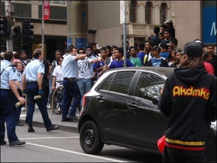 Melbourne violence