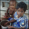 Toddler has to subsist on gruel