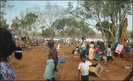 Vavuniyaa internment camp