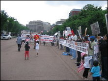 Protest in Washington D.C.