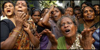 Funeral of Moothoor ACF workers (Courtesy: Reuters)