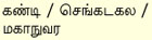 Kandy Chengkadakala Mahanuvara