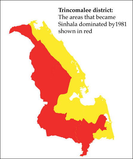 Demographic genocide in Trincomalee