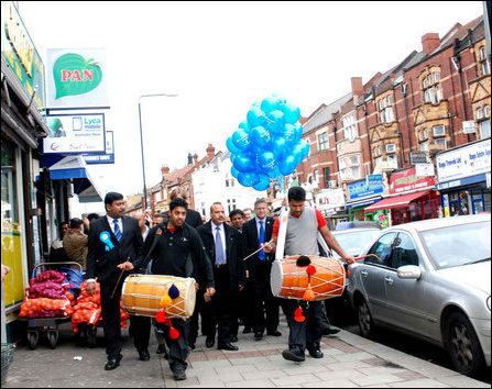 Opening of East Ham office of the British Tamil Conservatives last month.