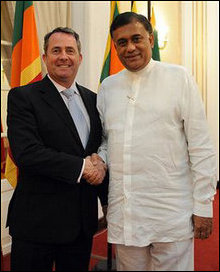 Conservative MP and Shadow minister Liam Fox traveled to Sri Lanka at Colombo’s expense and didn’t d