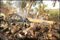 Grizzly photo of Sri Lanka genocide