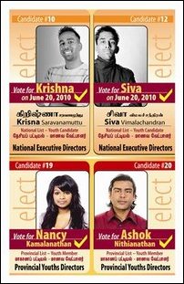 A poster backing Unity Team