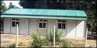 House constructed for SLA settlers in Vanni