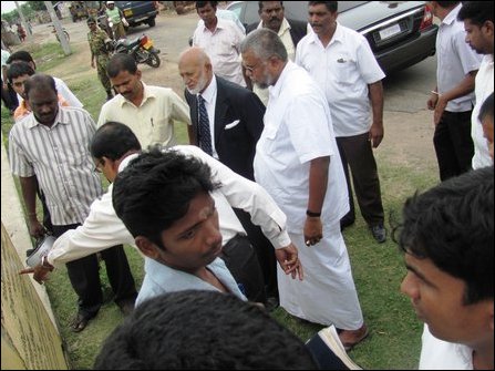 A. H. M. Fowzi and SL Minister of Traditional Industries