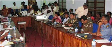 A. H. M. Fowzi and SL Minister of Traditional Industries