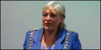 Councillor Chrissie Hitchcock, the Mayor of the Royal Borough of Kingston upon Thames
