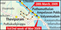 Progress of 55th Division (Map Courtesy: TAG)