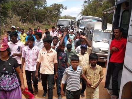 Sinhalese visitors