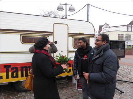 “Tamil Van” in Hanover, Germany