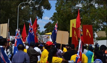 Protest in Australia