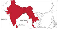 The BIMSTEC region