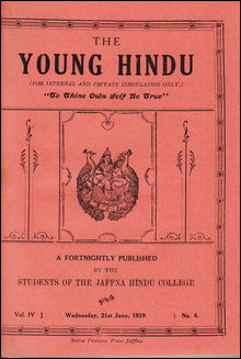 The Young Hindu, 21 June 1939 issue, cover
