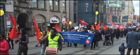May Day Rally in Oslo