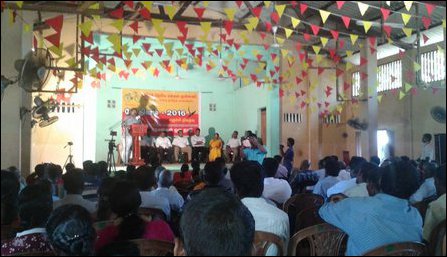 TNPF's meeting held in Vadamaraadchi, Jaffna