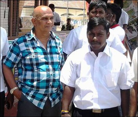 Sivakulan with SL Governor Reginald Cooray