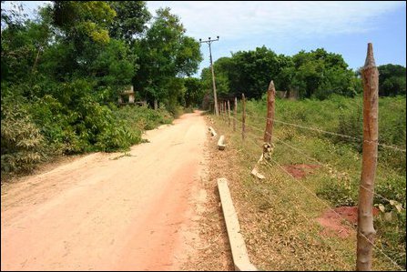 New military fences in Valikaamam North