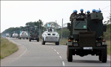 Genocidal SL military in UN kit