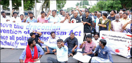 Jaffna protest