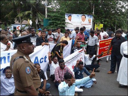 Jaffna protest