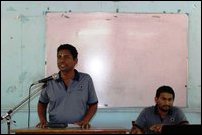 UJ workshop on Jaffna Fort