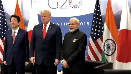 Abe, Trump & Modi at G20