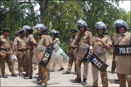 Kanniyaa military and police