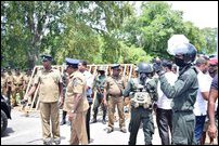 Kanniyaa military and police