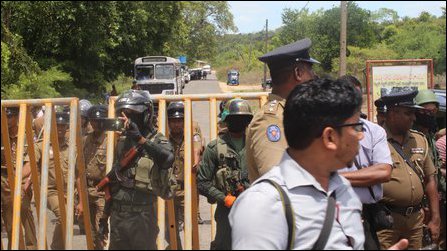 SL Military in Kanniyaa