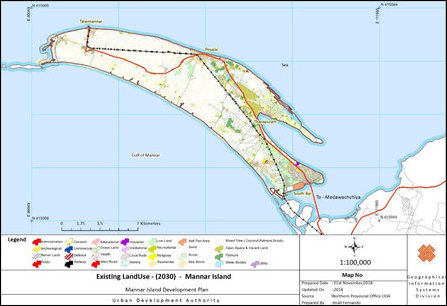 Existing Landuse Mannaar as of 2018