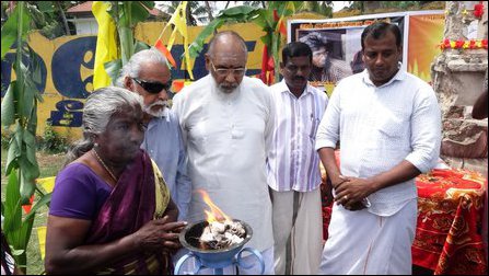 TMK's Thileepan Remembrance event at Point Pedro