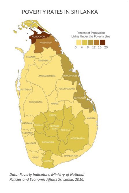 Percent of population living under the Poverty Line