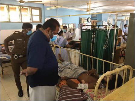 SLA fires at Tamil youth 